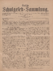 Deutsche Schulgesetz-Sammlung..., 6. Jahrgang, 8. März 1877, Nr. 10.