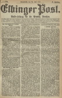 Elbinger Post, Nr. 170, Sonnabend 24 Juli 1875, 2 Jh