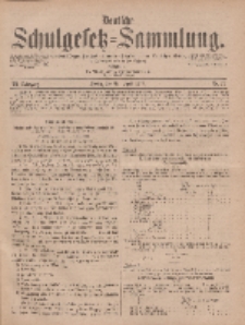 Deutsche Schulgesetz-Sammlung..., 6. Jahrgang, 26. April 1877, Nr. 17.