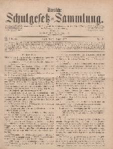 Deutsche Schulgesetz-Sammlung..., 6. Jahrgang, 2. August 1877, Nr. 31.