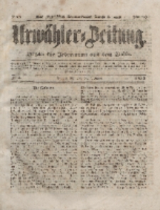 Urwähler-Zeitung : Organ für Jedermann aus dem Volke, Mittwoch, 7. Januar 1852, Nr. 5.