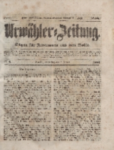 Urwähler-Zeitung : Organ für Jedermann aus dem Volke, Donnerstag, 8. Januar 1852, Nr. 6.