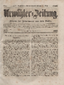 Urwähler-Zeitung : Organ für Jedermann aus dem Volke, Mittwoch, 14. Januar 1852, Nr. 11.