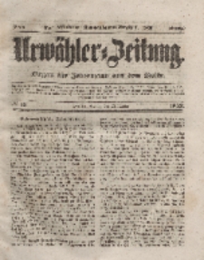 Urwähler-Zeitung : Organ für Jedermann aus dem Volke, Freitag, 23. Januar 1852, Nr. 19.