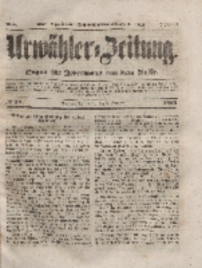 Urwähler-Zeitung : Organ für Jedermann aus dem Volke, Donnerstag, 5. Februar 1852, Nr. 30.