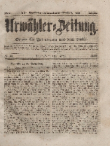 Urwähler-Zeitung : Organ für Jedermann aus dem Volke, Freitag, 6. Februar 1852, Nr. 31.