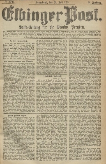 Elbinger Post, Nr. 176, Sonnabend 31 Juli 1875, 2 Jh