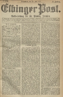 Elbinger Post, Nr. 176, Sonnabend 31 Juli 1875, 2 Jh