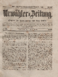 Urwähler-Zeitung : Organ für Jedermann aus dem Volke, Donnerstag, 12. Februar 1852, Nr. 36.