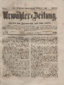 Urwähler-Zeitung : Organ für Jedermann aus dem Volke, Donnerstag, 19. Februar 1852, Nr. 42.