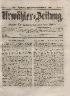 Urwähler-Zeitung : Organ für Jedermann aus dem Volke, Sonntag, 22. Februar 1852, Nr. 45.