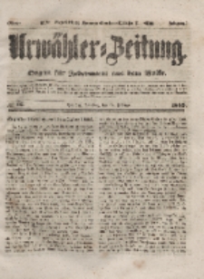Urwähler-Zeitung : Organ für Jedermann aus dem Volke, Dienstag, 24. Februar 1852, Nr. 46.