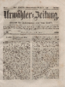 Urwähler-Zeitung : Organ für Jedermann aus dem Volke, Donnerstag, 26. Februar 1852, Nr. 48.