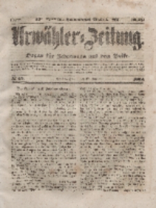 Urwähler-Zeitung : Organ für Jedermann aus dem Volke, Freitag, 27. Februar 1852, Nr. 49.