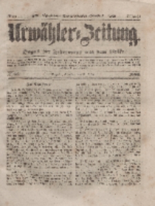 Urwähler-Zeitung : Organ für Jedermann aus dem Volke, Dienstag, 2. März 1852, [Nr. 52].