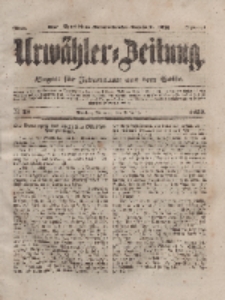 Urwähler-Zeitung : Organ für Jedermann aus dem Volke, Mittwoch, 3. März 1852, Nr. 53.