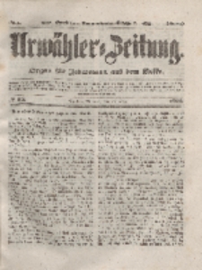 Urwähler-Zeitung : Organ für Jedermann aus dem Volke, Mittwoch, 17. März 1852, Nr. 65.