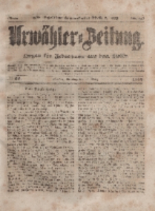 Urwähler-Zeitung : Organ für Jedermann aus dem Volke, Sonntag, 21. März 1852, Nr. 69.
