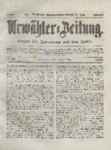 Urwähler-Zeitung : Organ für Jedermann aus dem Volke, Donnerstag, 25. März 1852, Nr. 72.