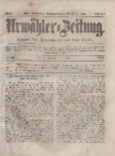 Urwähler-Zeitung : Organ für Jedermann aus dem Volke, Sonnabend, 3. April 1852, Nr. 80.