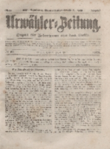 Urwähler-Zeitung : Organ für Jedermann aus dem Volke, Sonntag, 4. April 1852, Nr. 81.