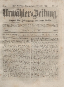 Urwähler-Zeitung : Organ für Jedermann aus dem Volke, Sonntag, 11. April 1852, Nr. 86.