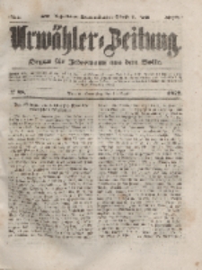 Urwähler-Zeitung : Organ für Jedermann aus dem Volke, Donnerstag, 15. April 1852, Nr. 88.