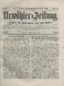 Urwähler-Zeitung : Organ für Jedermann aus dem Volke, Freitag, 16. April 1852, Nr. 89.