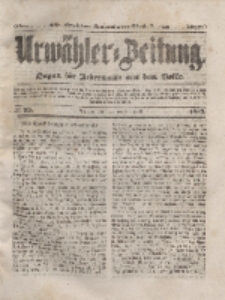 Urwähler-Zeitung : Organ für Jedermann aus dem Volke, Dienstag, 20. April 1852, Nr. 92.