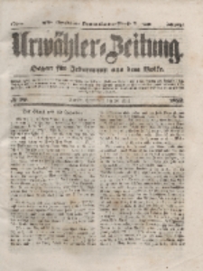 Urwähler-Zeitung : Organ für Jedermann aus dem Volke, Sonnabend, 24. April 1852, Nr. 96.