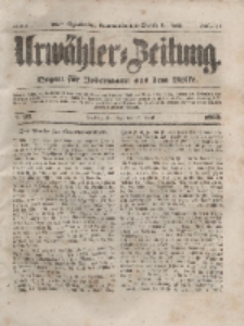 Urwähler-Zeitung : Organ für Jedermann aus dem Volke, Sonntag, 25. April 1852, Nr. 97