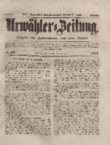 Urwähler-Zeitung : Organ für Jedermann aus dem Volke, Sonnabend, 15. Mai 1852, Nr. 113