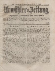 Urwähler-Zeitung : Organ für Jedermann aus dem Volke, Sonntag, 23. Mai 1852, Nr. 119