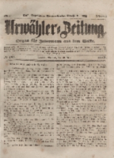 Urwähler-Zeitung : Organ für Jedermann aus dem Volke, Mittwoch, 26. Mai 1852, Nr. 121