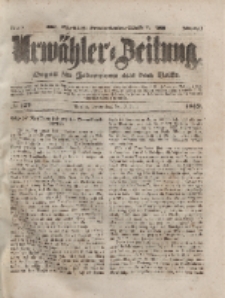 Urwähler-Zeitung : Organ für Jedermann aus dem Volke, Donnerstag, 3. Juni 1852, Nr. 127