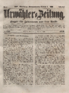 Urwähler-Zeitung : Organ für Jedermann aus dem Volke, Donnerstag, 24. Juni 1852, Nr. 145.