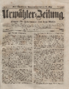 Urwähler-Zeitung : Organ für Jedermann aus dem Volke, Sonnabend, 3. Juli 1852, Nr. 153.