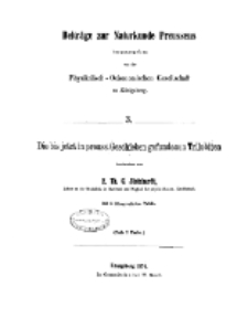 Beiträge zur Naturkunde Preussens, 1874