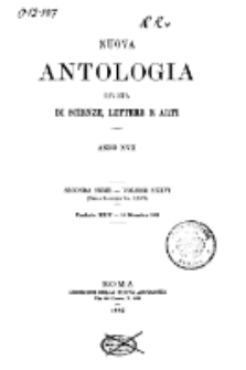 Nuova Antologia Rivista di Scienze, Lettere e Arti, 1882