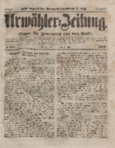 Urwähler-Zeitung : Organ für Jedermann aus dem Volke, Sonntag, 4. Juli 1852, Nr. 154.