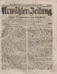 Urwähler-Zeitung : Organ für Jedermann aus dem Volke, Dienstag, 6. Juli 1852, Nr. 155.
