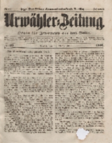 Urwähler-Zeitung : Organ für Jedermann aus dem Volke, Dienstag, 27. Juli 1852, Nr. 173.