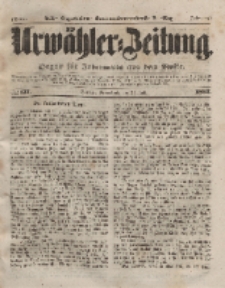 Urwähler-Zeitung : Organ für Jedermann aus dem Volke, Sonnabend, 31. Juli 1852, Nr. 177.