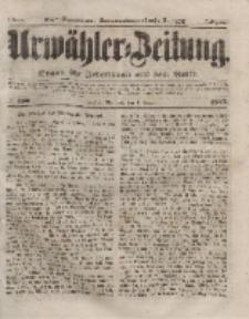 Urwähler-Zeitung : Organ für Jedermann aus dem Volke, Mittwoch, 4. August 1852, Nr. 180.