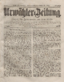 Urwähler-Zeitung : Organ für Jedermann aus dem Volke, Freitag, 6. August 1852, Nr. 182.