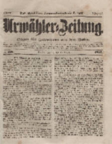 Urwähler-Zeitung : Organ für Jedermann aus dem Volke, Dienstag, 10. August 1852, Nr. 185.