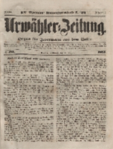 Urwähler-Zeitung : Organ für Jedermann aus dem Volke, Mittwoch, 18. August 1852, Nr. 192.