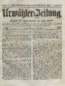 Urwähler-Zeitung : Organ für Jedermann aus dem Volke, Sonntag, 22. August 1852, Nr. 196.