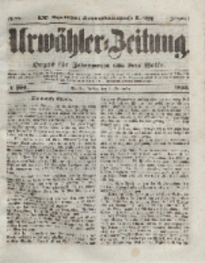 Urwähler-Zeitung : Organ für Jedermann aus dem Volke, Freitag, 3. September 1852, Nr. 206.
