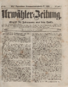 Urwähler-Zeitung : Organ für Jedermann aus dem Volke, Sonntag, 5. September 1852, Nr. 208.